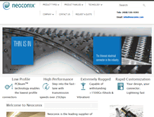 Tablet Screenshot of neoconix.com